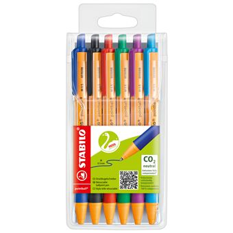 Esferográfica com Clipe STABILO pointball - 1