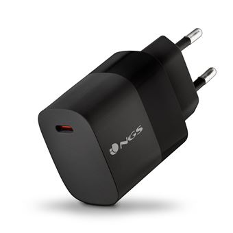 Carregador de Dispositivos Móveis NGS BUD 20W | Preto - 1