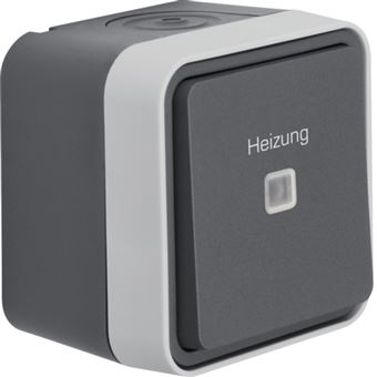 Interruptor Berker 35663505 | Cinzento - 1