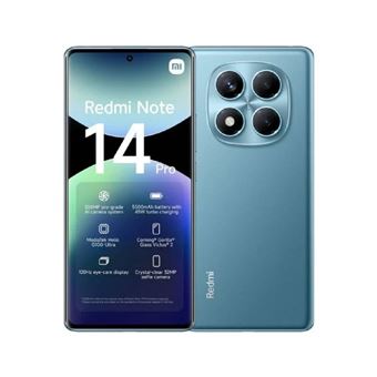 Smartphone Xiaomi Redmi Note 14 Pro 4G | 256GB/8GB | Dual SIM | Azul - 1