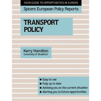 Transport Policy - Paperback - 1990 - 1