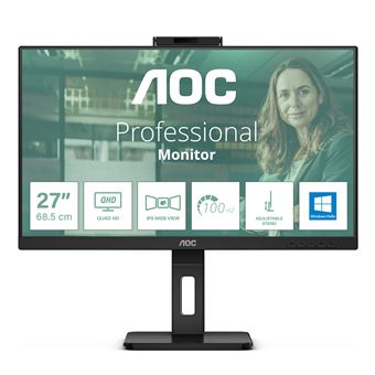 Monitor AOC Q27P3CW | LED | QHD | 4 ms | 100 Hz | 27" | F - 1