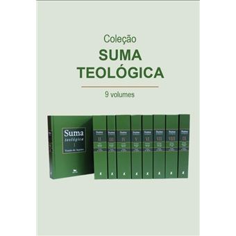 Suma Teológica - Coleção 9 Volumes - Bilíngue - Capa Dura - 1