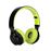 Auscultadores Bluetooth Magunivers ROMIX LED Aux-In/Mic/TF Cartão Verde_3