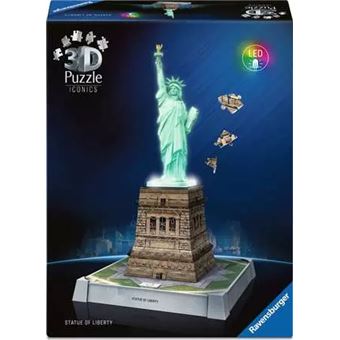 Puzzle 3D Ravensburger Edifícios 12008027 | 108 Peças - 1