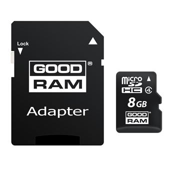 cartão de memória Goodram M40A  8 GB MicroSDHC Class 4 UHS-I Preto - 1