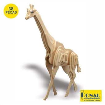 Girafa Modelismo Donau Painéis de Contraplacado com 38 Peças - 1