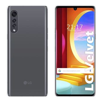 Capa Tumundosmartphone de TPU em Gel de Silicone Transparente para LG Velvet 5G - 1