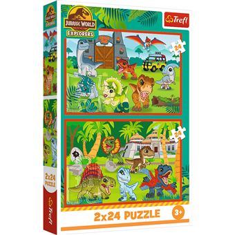 Puzzle Trefl Dinossauros 34437 | 24 Peças - 1