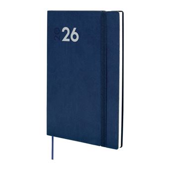 Agenda Semanal A5 2026 Finocam Mara Azul com Elástico - 1