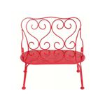 Banco para Bonecos Maileg Metal Bench Mini - Vermelho
