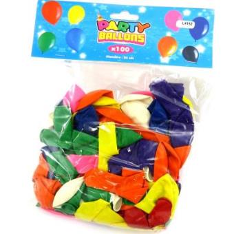 Les Trésors De Lily - Saco de 100 balões "Coloriage"frutti tutti - 1