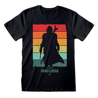 Camisola de Manga Curta The Mandalorian Spectrum | XL - Preto - 1