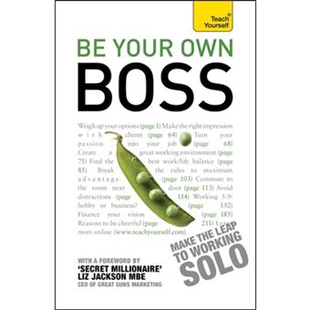 Be Your Own Boss: Teach Yourself - When You Quit Your Job or it Quits You - Paperback - 2010 - 1