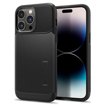 Capa para Telemóvel Spigen Slim Armor | Preto - 1