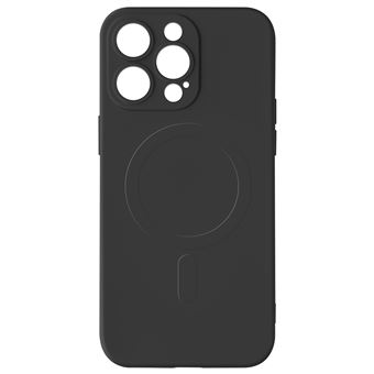 Capa Avizar para iPhone 15 Pro Max Compatível Magsafe Semi Rígida Soft-Touch Preto - 1