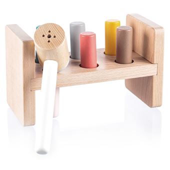 Martelo e pregos de madeira Zopa - 1