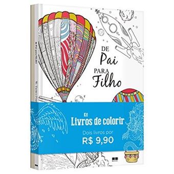 Livros De Colorir. Pais - Caixa - 1