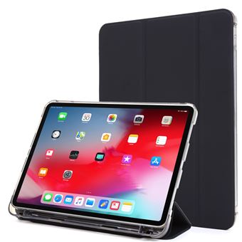 Capa Magunivers Pu com Porta Tripla e Porta Caneta Preto para Apple Ipad Pro 11 Inch (2020)/(2018) - 1