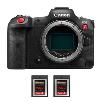 Canon EOS R5 C + 2 SanDisk 256GB Extreme PRO CFexpress Type B + PDF 15 Técnicas para Melhorar as suas Fotografias - 1