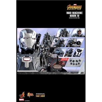 Figura Hot Toys MMS499D26 - Marvel Comics - Avengers : Infinity War - War Machine Mark 4 Deluxe Version - 1