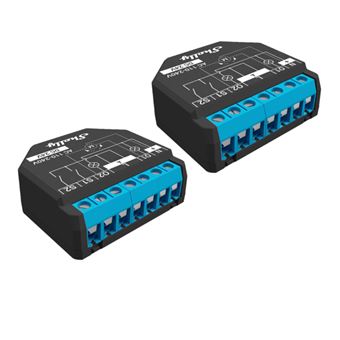 Interruptor Elétrico Shelly Plus 2PM | Azul - 1