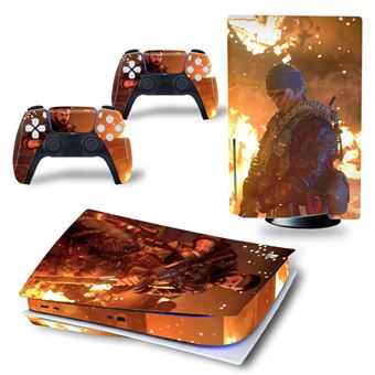 Autocolantes de Proteção HSMY para Consola Sony PS5 Edition Standard - Call of duty -TN-PS5Disk-4032 - 1