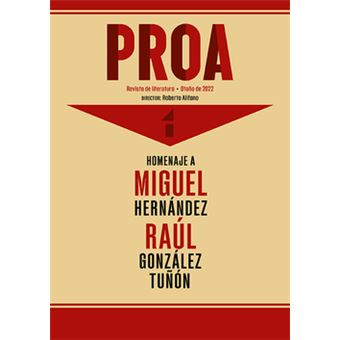 Proa. Revista De Literatura. 1 - 1