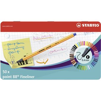 Caneta Fineliner STABILO Point 88 - 1