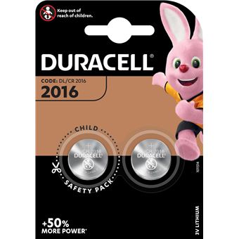 Pilha Duracell CR2016 Bateria descartável Lítio - 1