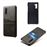 Capa Magunivers TPU + PU com Suporte de Cartão Duplo Preto para Samsung Galaxy Note 10_3