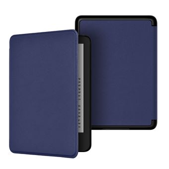 Capa FLOODKING para Amazon Kindle Paperwhite4 | Couro PU Magnético | Modo Automático | Proteção Total | Azul Escuro - 1