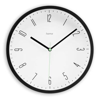 Relógio de Parede Hama Capri | Preto, Branco - 1
