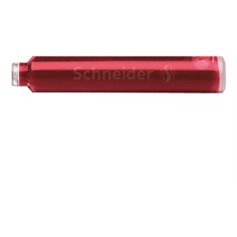 Schneider Pen Ink Cartridge recarga para canetas 6 peça(s) Vermelho - 1