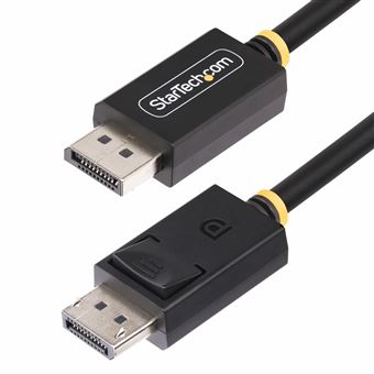 Cabo Displayport StarTech.com DP21-1M-DP80-CABLE | Preto - 1