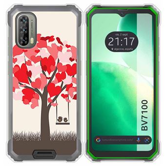 Capa Tumundosmartphone de silicone para Blackview BV7100 design Desenhos de pássaros - 1