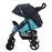 Carrinho Knorr-Baby V-Easy Fold Happy Colour All-terrain stroller 1 lugar(es) Preto, Azul_2