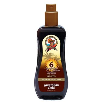 Protetor Solar Australian Gold Spray Gel Sunscreen With Instant Bronzer 237 ml SPF50 - 1