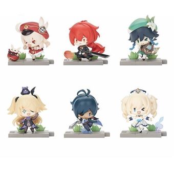 Conjunto de 6 Figuras Good Deal Genshin Barbara | 8cm - 1