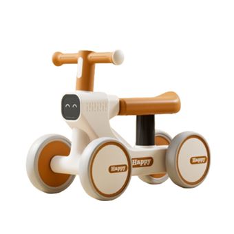 Bicicleta de Equilíbrio de 4 Rodas BEUNIK para Crianças | Idade Mínima: 1 Ano | Branco - 1