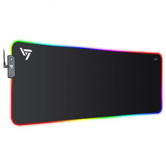 Tapete de Rato Gaming KPC | 13 Modos Luz - Preto - 1