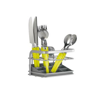 Conjunto de Talheres Metaltex Eureka | Acabamento Polytherm® - Cinza - 1