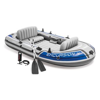 Barco Insuflável Intex 68324NP | Azul, Cinzento - 1