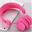 Auscultadores Bluetooth Magunivers ROMIX X1 sem Fios com Microfone Rosa_0