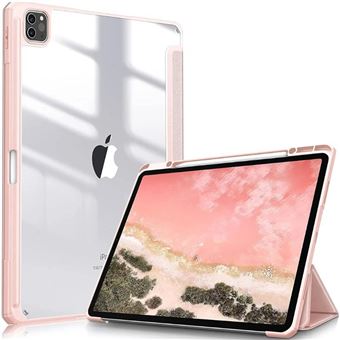 Capa Crystal Folio Antiimpacto para Ipad 10.9 air 4 2020 | Rosa - 1