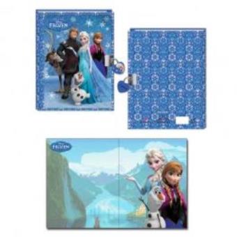 Diário 3D Frozen Disney Cadeado - 1