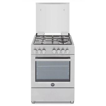 Fogão Bertazzoni La Germania SE664EX | 59.8 cm | 4 Zonas | A | Aço inoxidável - 1
