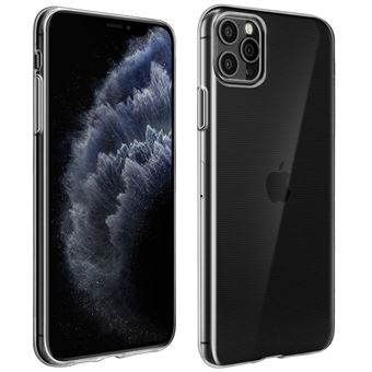 Capa Avizar para Apple iPhone 11 Pro Max Proteção em Silicone UltraFino Transparente - Transparente - 1