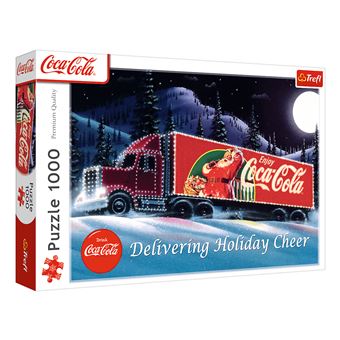 Puzzle Trefl Arte Coca-Cola 1000 | 1000 Peças - 1