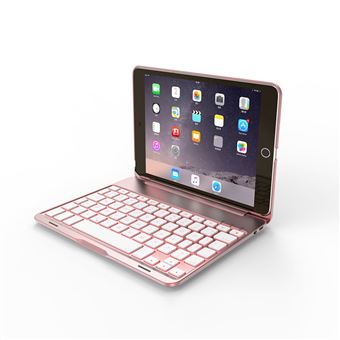Capa Flip e Teclado Bluetooth Yimgotta F8SM para iPad mini1/2/3 - 1